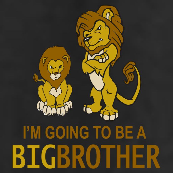 I'm Going To Be A Big Brother 25L Jumbo Tote