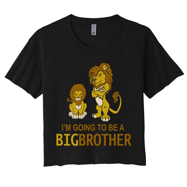 I'm Going To Be A Big Brother Crop Top