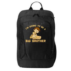 I'm Going to be a Big Brother Baby Bro City Backpack