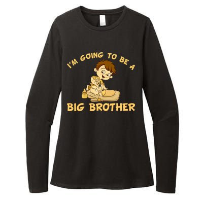 I'm Going to be a Big Brother Baby Bro Womens CVC Long Sleeve Shirt