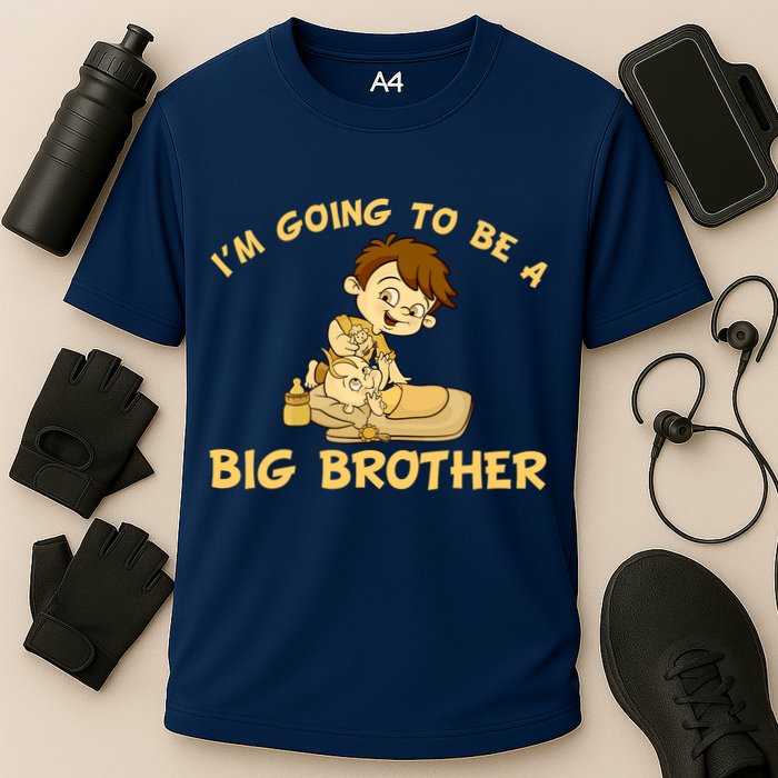 I'm Going to be a Big Brother Baby Bro Cooling Performance Crew T-Shirt