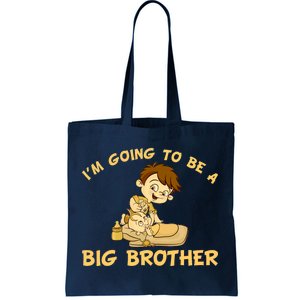 I'm Going to be a Big Brother Baby Bro Tote Bag