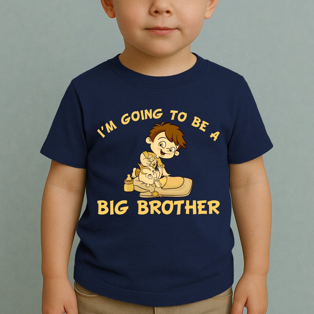 I'm Going to be a Big Brother Baby Bro Toddler T-Shirt