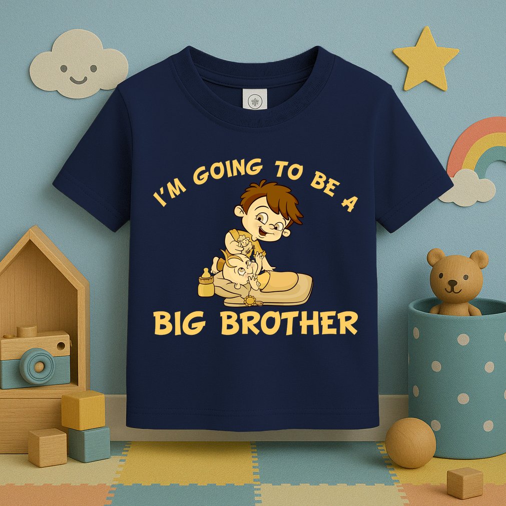 I'm Going to be a Big Brother Baby Bro Toddler T-Shirt