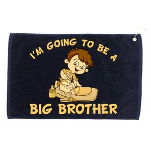 I'm Going to be a Big Brother Baby Bro Grommeted Golf Towel