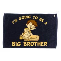 I'm Going to be a Big Brother Baby Bro Grommeted Golf Towel