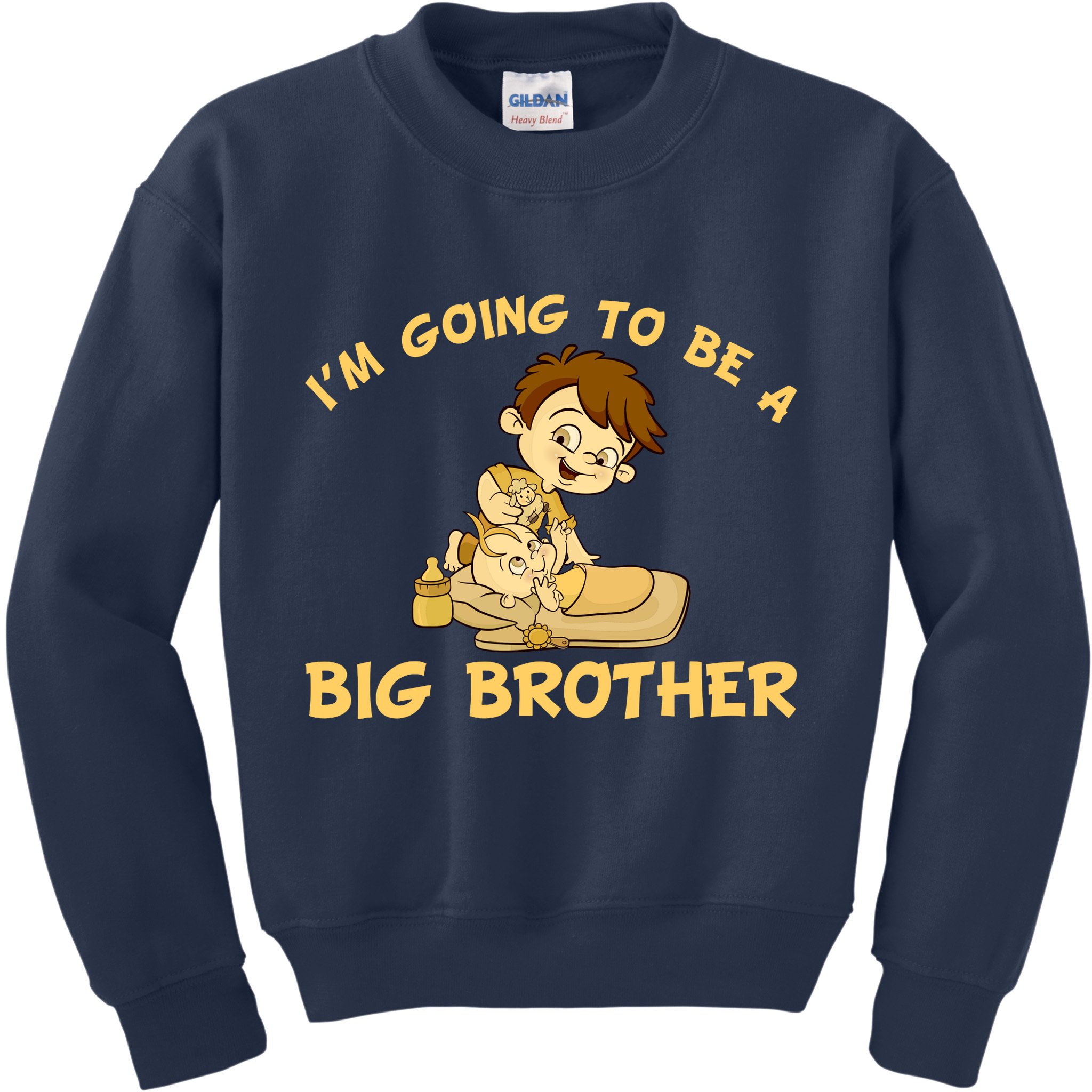 I'm Going to be a Big Brother Baby Bro Kids Sweatshirt