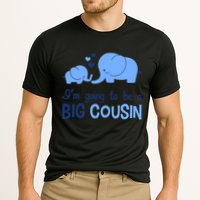 I'm Going To Be A Big Cousin Boy Elephant Cooling Performance Crew T-Shirt