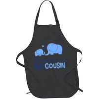 I'm Going To Be A Big Cousin Boy Elephant Apron