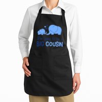 I'm Going To Be A Big Cousin Boy Elephant Apron