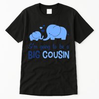 I'm Going To Be A Big Cousin Boy Elephant Tall T-Shirt
