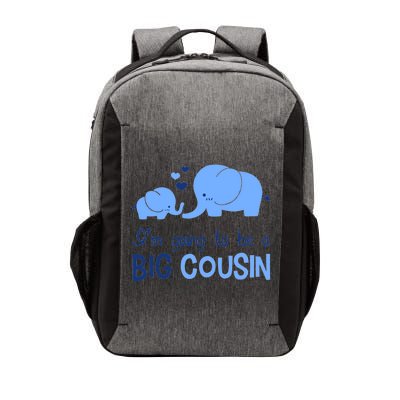 I'm Going To Be A Big Cousin Boy Elephant Vector Backpack