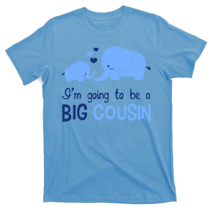 I'm Going To Be A Big Cousin Boy Elephant T-Shirt