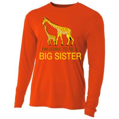 I'm Going To Be A Big Sister Cooling Performance Long Sleeve Crew