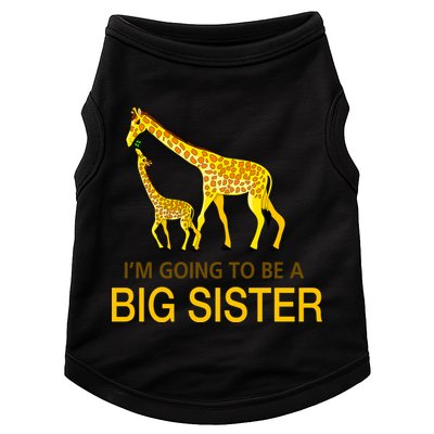 I'm Going To Be A Big Sister Doggie Tank