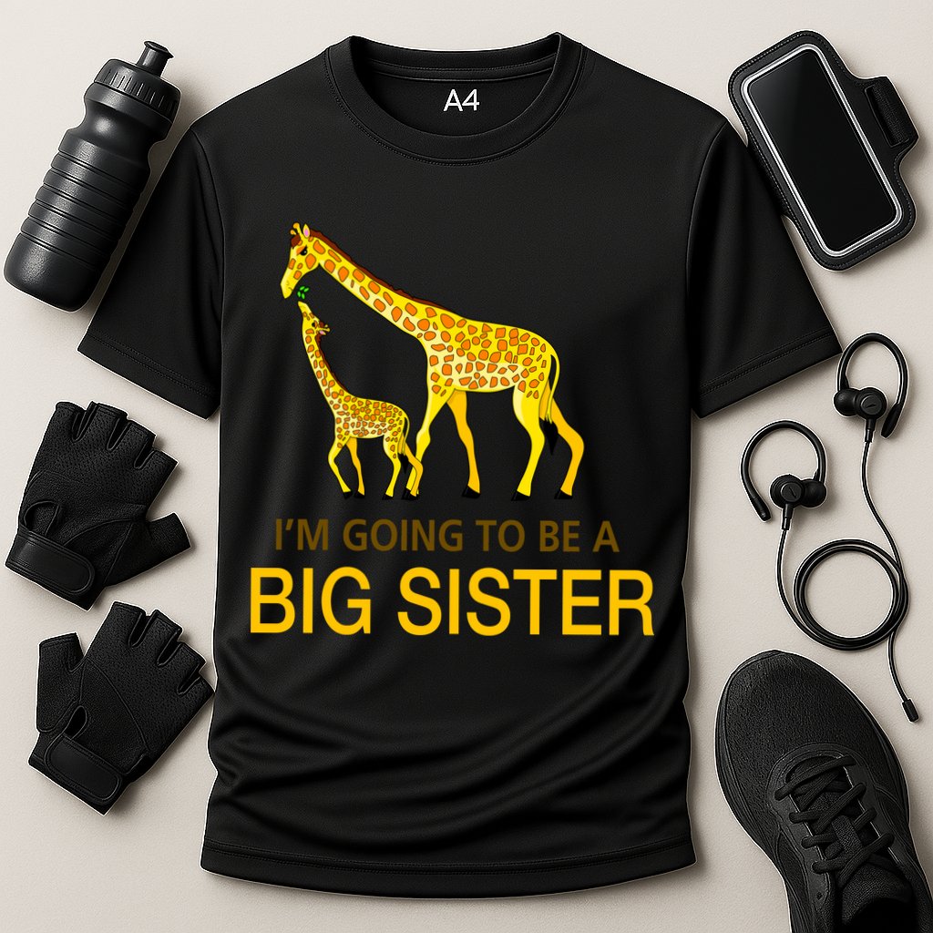 I'm Going To Be A Big Sister Performance Shirt