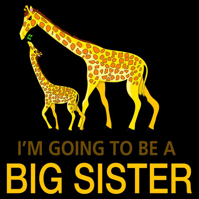 I'm Going To Be A Big Sister 7-Panel Snapback Hat