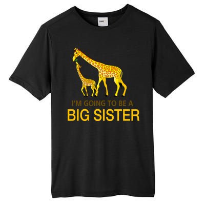 I'm Going To Be A Big Sister Tall Fusion ChromaSoft Performance T-Shirt