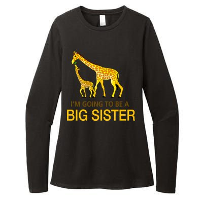 I'm Going To Be A Big Sister Womens CVC Long Sleeve Shirt