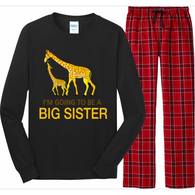 I'm Going To Be A Big Sister Long Sleeve Pajama Set