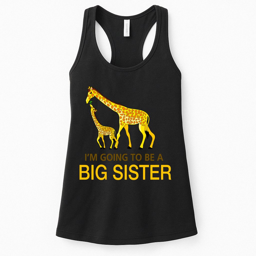 I'm Going To Be A Big Sister Womens Tank Top