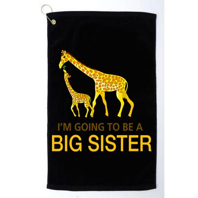 I'm Going To Be A Big Sister Golf Towel