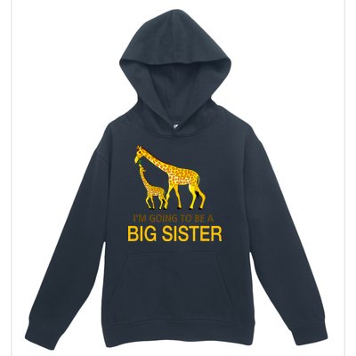 I'm Going To Be A Big Sister Urban Pullover Hoodie