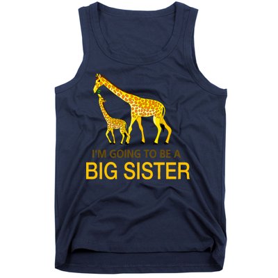 I'm Going To Be A Big Sister Tank Top