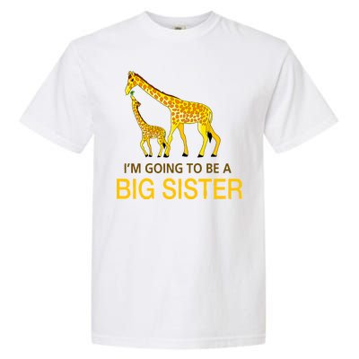 I'm Going To Be A Big Sister Garment-Dyed Heavyweight T-Shirt