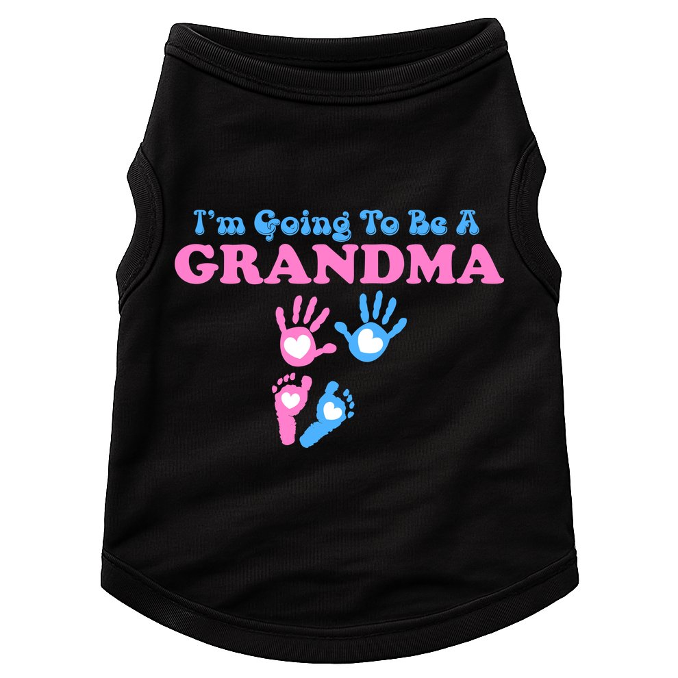 I'm Going To Be A Grandma Grandchild Baby Doggie Tank
