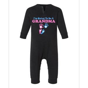 I'm Going To Be A Grandma Grandchild Baby Infant Fleece One Piece