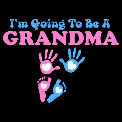I'm Going To Be A Grandma Grandchild Baby T-Shirt