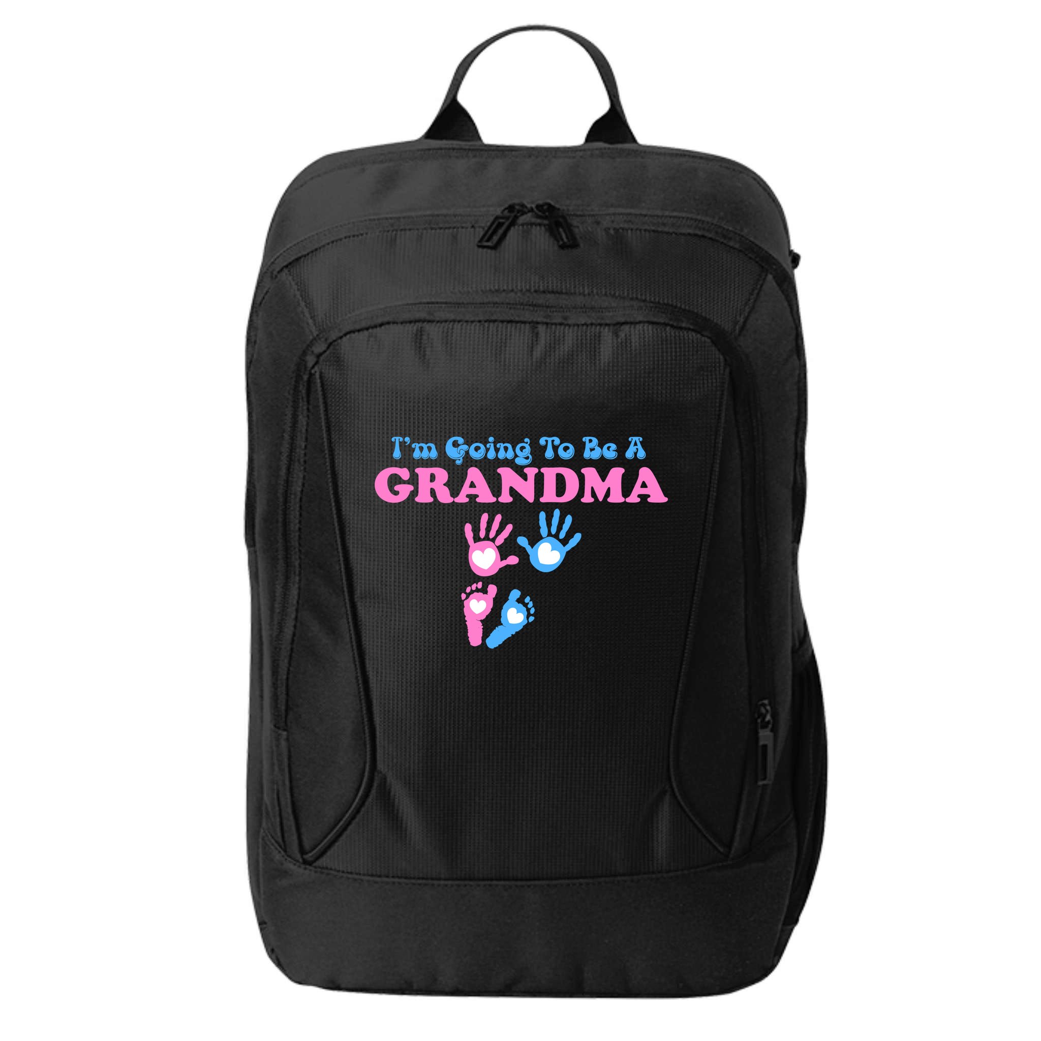 I'm Going To Be A Grandma Grandchild Baby City Backpack
