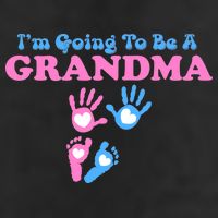 I'm Going To Be A Grandma Grandchild Baby Adult Drive Performance Visor