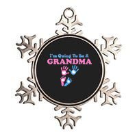 I'm Going To Be A Grandma Grandchild Baby Metallic Star Ornament