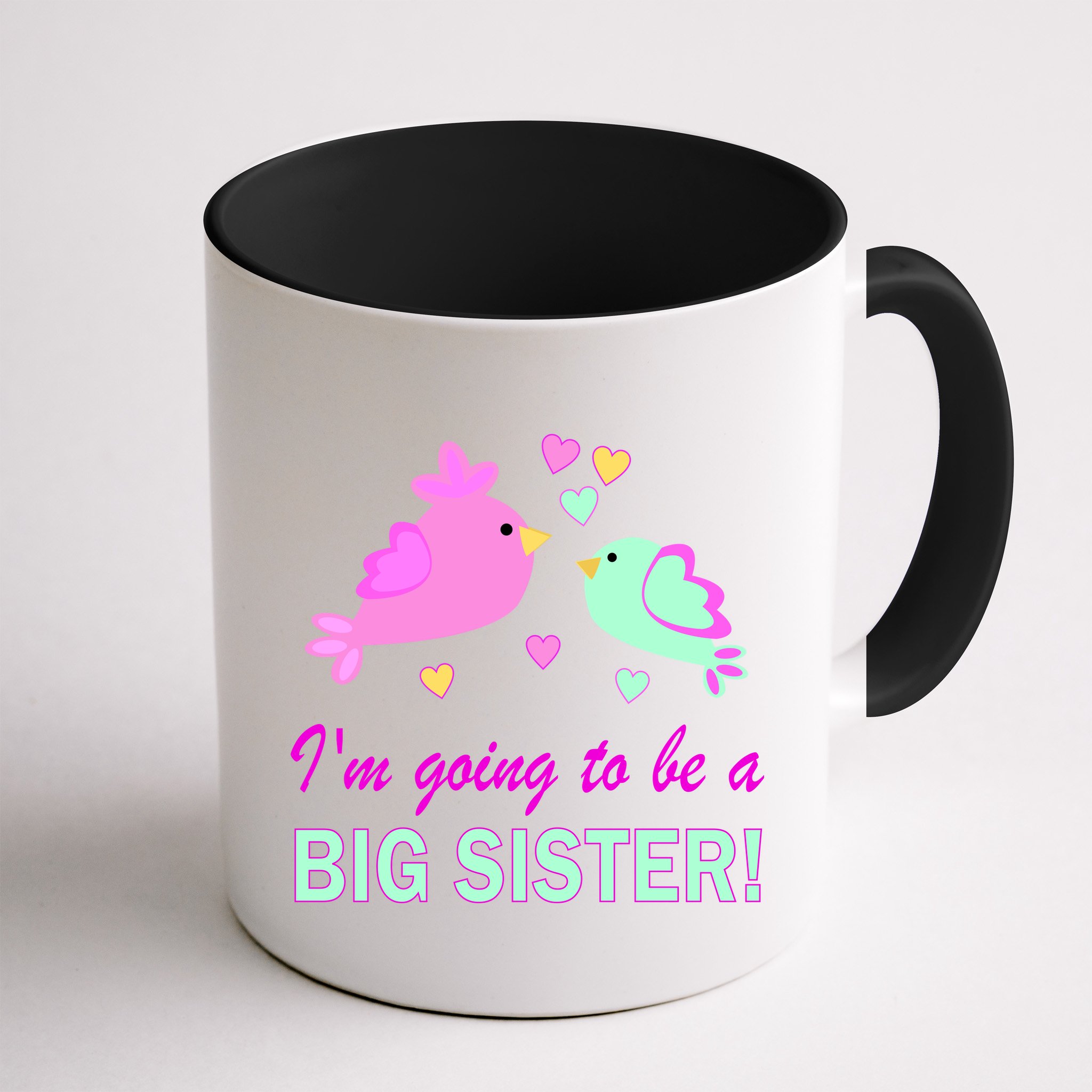 I'm Going to Be Big Sister Bird Mug
