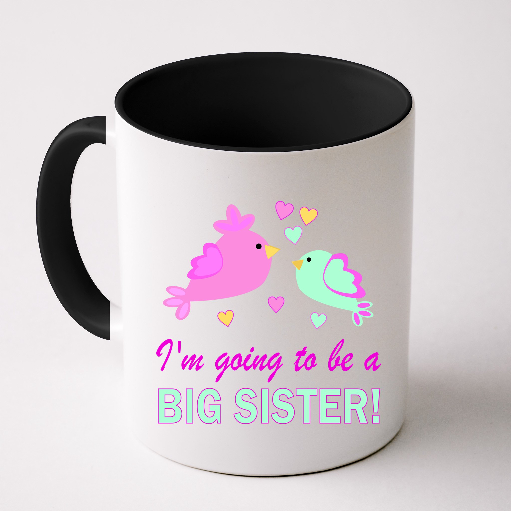 I'm Going to Be Big Sister Bird Mug