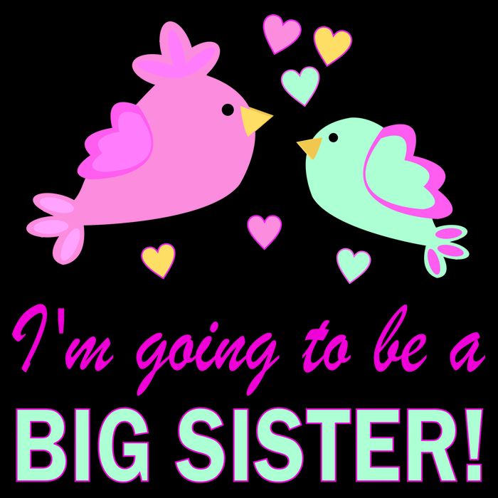 I'm Going to Be Big Sister Bird Mug