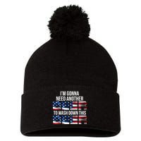 I'm Gonna Need Another Beer to Wash Down This Beer Pom Pom 12in Knit Beanie