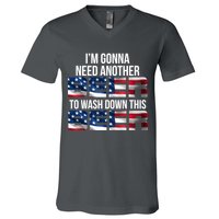 I'm Gonna Need Another Beer to Wash Down This Beer V-Neck T-Shirt