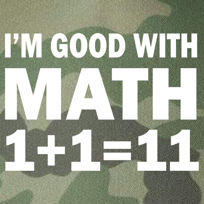 I'm GOOD with Math 1 Plus 1 Plus 11 Legacy Tie Dye Trucker Hat