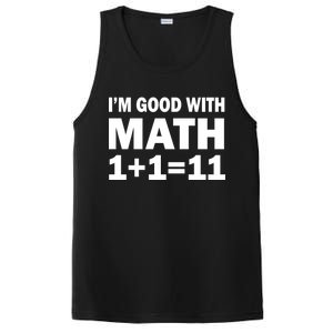 I'm GOOD with Math 1 Plus 1 Plus 11 PosiCharge Competitor Tank