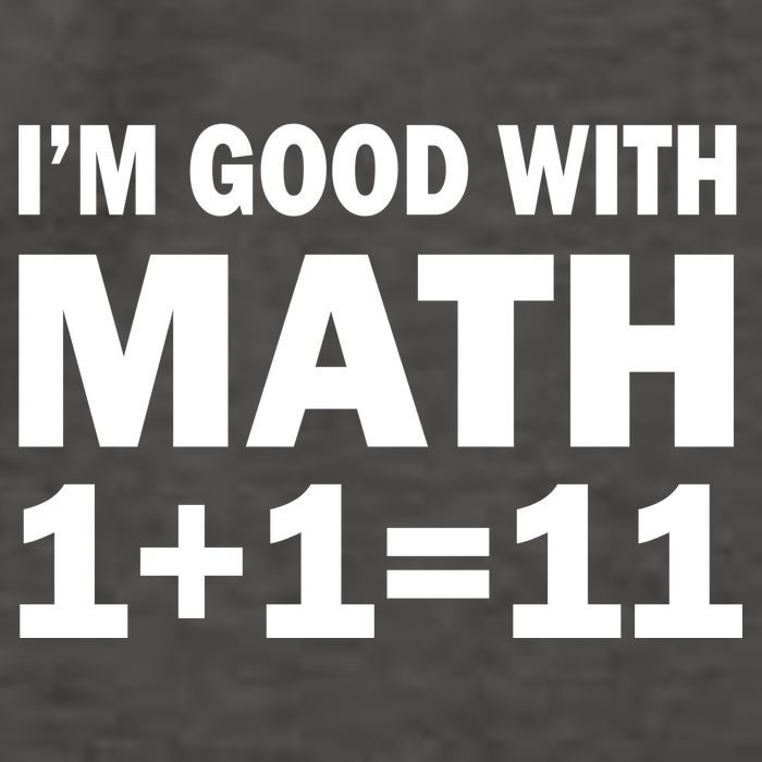 I'm GOOD with Math 1 Plus 1 Plus 11 Vector Backpack