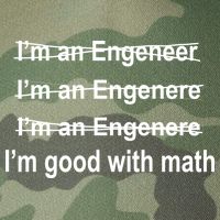 I'm Good With Math Engineer Legacy Tie Dye Trucker Hat