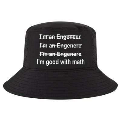 I'm Good With Math Engineer Cool Comfort Performance Bucket Hat