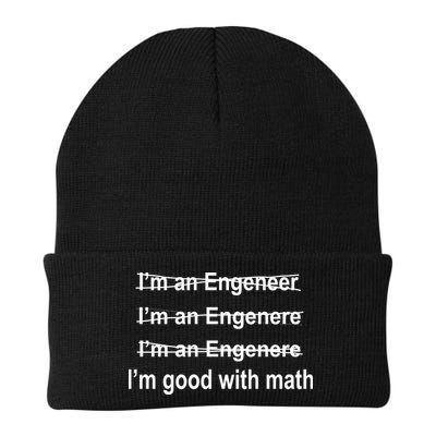 I'm Good With Math Engineer Knit Cap Winter Beanie
