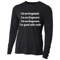 I'm Good With Math Engineer Cooling Performance Long Sleeve Crew