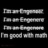 I'm Good With Math Engineer Tank Top