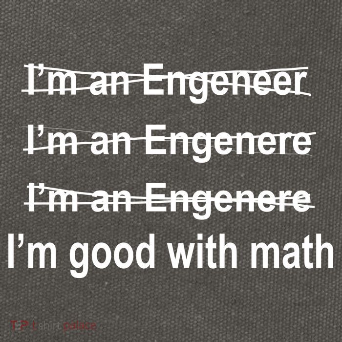 I'm Good With Math Engineer Cotton Canvas Backpack