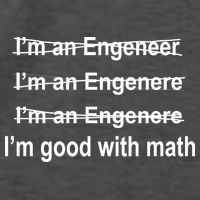 I'm Good With Math Engineer Vector Backpack